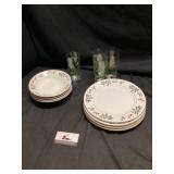Gibson four piece dish set