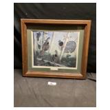 Signed and numbered print by Robert E Hinton