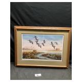Signed Jerry Redeke and number approximately 34