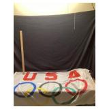 USA Olympic flag approximately 6 foot
