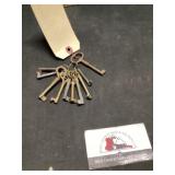 Vintage skeleton keys