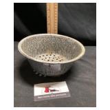 Antique granite ware colander