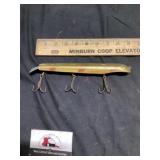 Wooden fishing lure