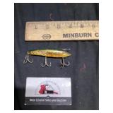 Wooden fishing lure