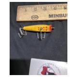 Wooden fishing lure