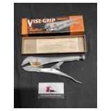 Vice grip wrench in original box