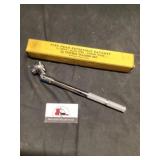 Flex head reversible ratchet half inch drive in