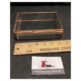 Glass display case