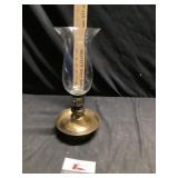 Kerosene style candle holder