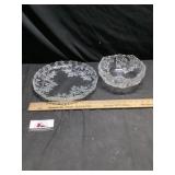 Glass serving dishes