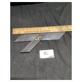 Vintage woodworking miter square
