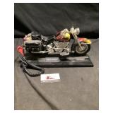 Vintage Harley-Davidson motorcycle telephone