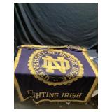 University of Notre Dame fighting Irish throw