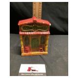 Vintage hand painted ceramic or chalk wild West