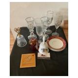 Glassware and miscellaneous decor