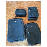 Samsonite four piece luggage set