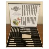 Diamond Cut Knife set
