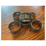 Napkin rings marked made in India