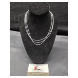 3 Necklace Chains Marked 925
