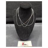 3 Necklace Chains Marked 925