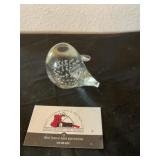 Blown glass pig