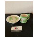 Vintage childs ceramic cup and saucer