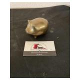 Brass pig