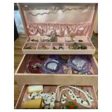 Misc jewelry and jewelry box