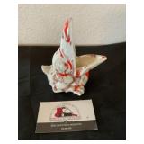 Vintage  bird sponge holder