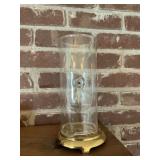 Wilford glass oil lamp