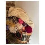 Basket of yarn