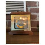 Brass mantle clock