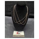 3 Necklace Chains Marked 925