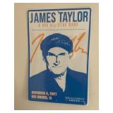 James Taylor Metal Sign