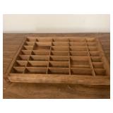 Type tray