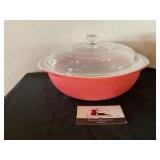 Pyrex covered casserole dish