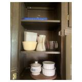 Contents of cupboard
