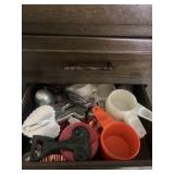 Contents of drawer
