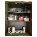 Contents of cupboard