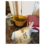 Popcorn maker, cooler, can opener