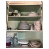 Contents of cupboard
