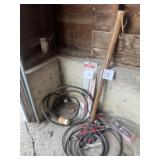Jump cables, hitch pins, electrical cords