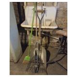 Scoop shovel, rake, etc