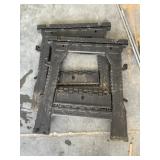 Plastic Sawhorses