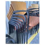 6 office chairs