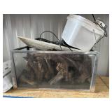 Fish aquarium and misc