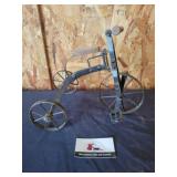 Metal tricycle decor