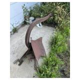 One bottom plow
