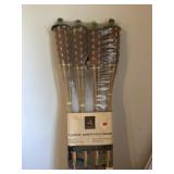 Bamboo torches