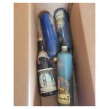 Foreign glass bottles